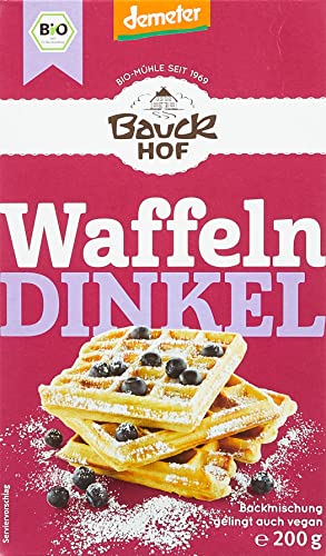 Bauckhof Dinkel-Waffeln Demeter, 6er Pack (6 x 200 g) von Bauckhof