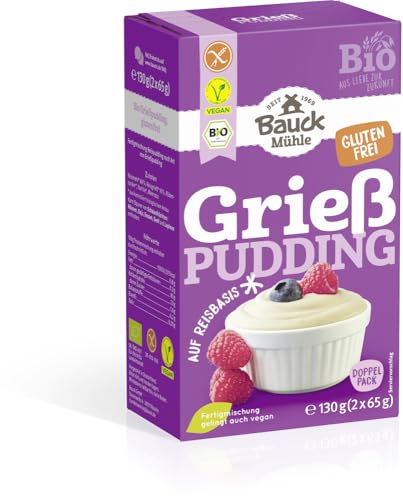 Grießpudding glutenfrei Bio von Bauckhof