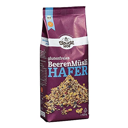 Bauckhof Hafer Müsli Beeren glutenfrei Bio (2 x 425 gr) von Bauckhof