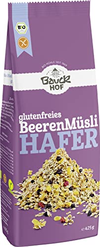 Bauckhof Hafer-Müsli mit Beeren, glutenfrei (425 g) - Bio von Bauckhof