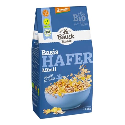 Bauckhof Hafermüsli Basis Bio glutenfrei (1 x 425 gr) von Bauckhof