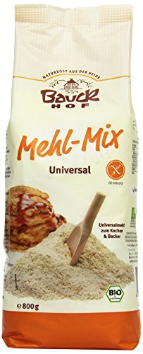 Bauckhof Mehl-Mix Universal glutenfrei, 4er Pack (4 x 800 g) - Bio von Bauckhof