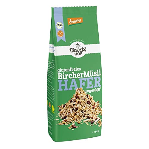 Bauckhof Müsli, Bircher glutenfrei ungesüßt Demeter, 450g (2) von Bauckhof