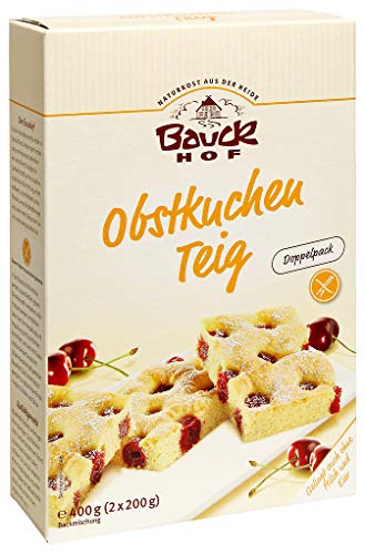 Bauckhof Obstkuchenteig glutenfrei, 6er Pack (6 x 400 g) - Bio von Bauckhof