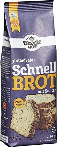 Bauckhof Schnellbrot-Backmischung, glutenfrei (500 g) - Bio von Bauckhof