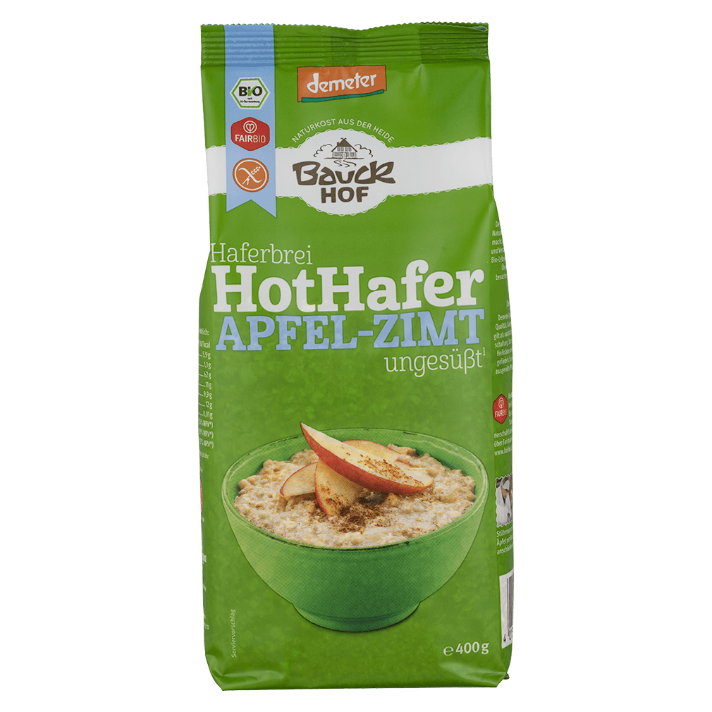 Bio Hot Hafer Apfel-Zimt von Bauckhof