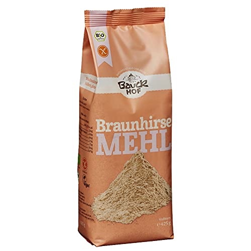 Braunhirsemehl glutenfrei, 2 x 425 g von Bauckhof