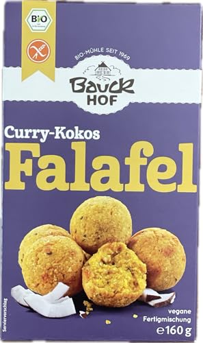 Curry-Kokos Falafel von Bauckhof