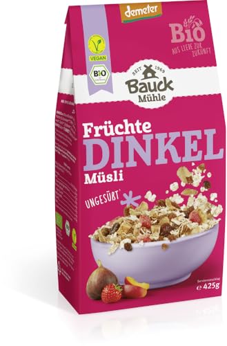 Dinkel Müsli Früchtezart Demeter von Bauckhof