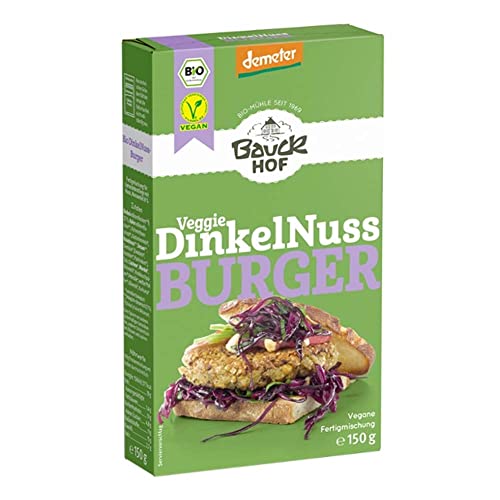 Dinkel-Nuss Burger (Packung mit 6) von Bauckhof