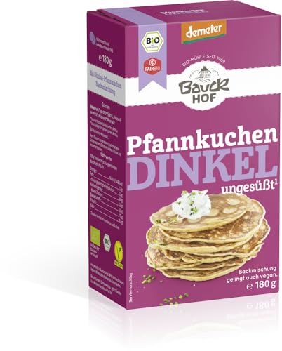 Dinkel Pfannkuchen Demeter von Bauckhof