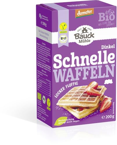 Dinkel Waffeln Demeter von Bauckhof