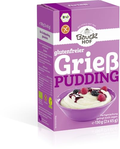 Grießpudding glutenfrei Bio von Bauckhof