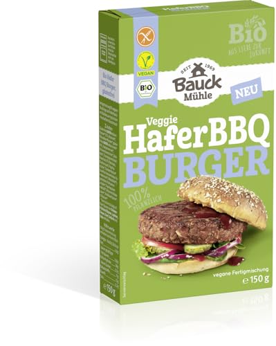 Hafer BBQ Burger Bio gf von Bauckhof