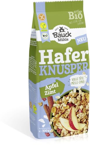 Hafer Knusper Müsli Apfel Zimt Bio gf von Bauckhof