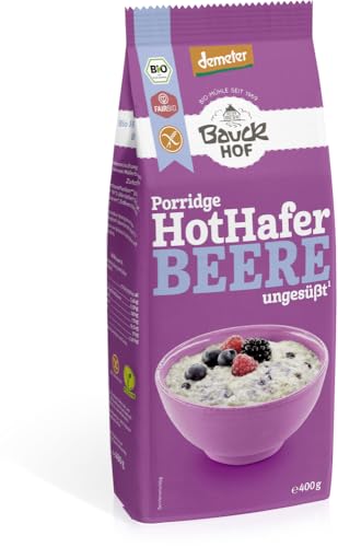 Hot Hafer Beeren Porridge 18 x 400 gr von Bauckhof