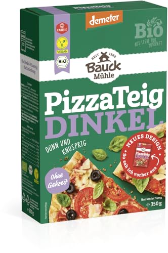 Pizza-Teig Dinkel Demeter von Bauckhof