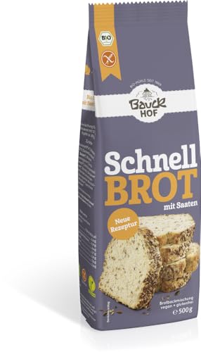 Schnellbrot mit Saaten glutenfrei Bio von Bauckhof