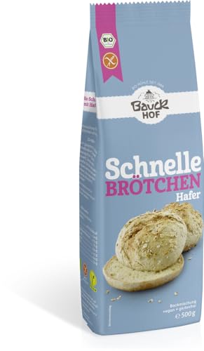 Schnelle Brötchen Hafer glutenfrei Bio von Bauckhof