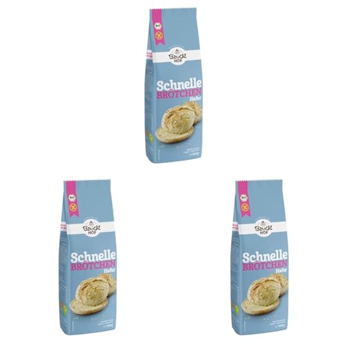 Schnelle Brötchen mit Hafer (Packung mit 3) von Bauckhof