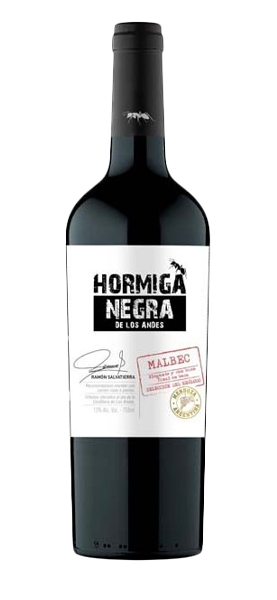 "Hormiga Negra De Los Andes" Malbec 2023 von Baudron