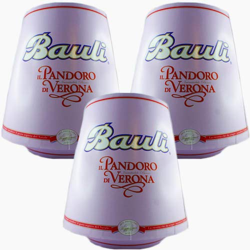 3x Bauli Pandoro di Verona 'klassischer Pandoro Hefekuchen', 1000 g von Bauli