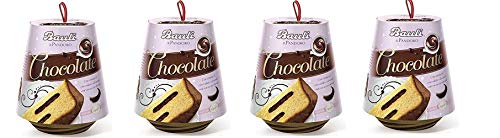 4x Bauli Pandoro Chocolate mit Schokoladencreme verziert mit gesüßtem Kakao 750g von Bauli