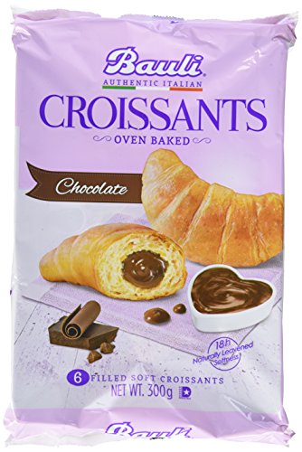 Bauli Croissant mit Schokoladenfllung 6 Stck, 4er Pack (24 x 50 g) von Bauli