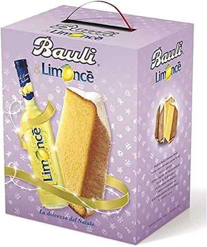 Bauli GESCHENKBOX PANDORO UND LIMONCE' PANDORO 750 GR LIMONCELLO von Bauli