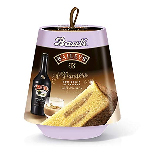 Bauli Il Pandoro Baileys mit Sahne Baileys verziert mit gesüßtem Kakao 750g von Bauli