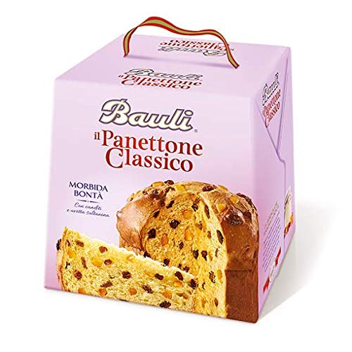 Bauli Il Panettone Classico mit Rosinen und kandierte Früchte 1kg von Bauli