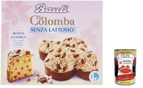 Bauli La Colomba Laktosefrei, 500g+ Italian Gourmet polpa 400g von Bauli