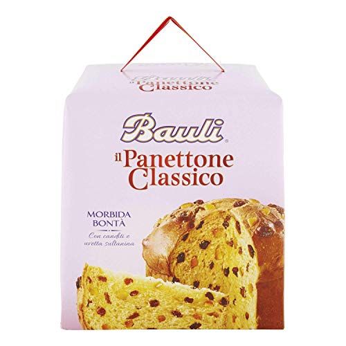 Bauli La Tradizione - Klassischer handwerklicher Weihnachts-süßer Panettone mit traditionellen Zutaten und ausgezeichneter Made in Italy-Qualität (klassischer Panettone, 1000 gr) von Bauli