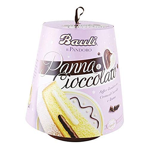 Bauli Pandoro Panna & Cioccolato Weicher mit Schokoladencreme und Schlagsahne 750g von Bauli