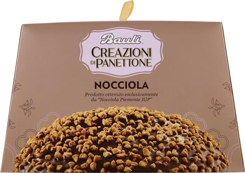 Bauli creazioni di panettone nocciola mit Piemont-Haselnusscreme IGP 750 g von Bauli