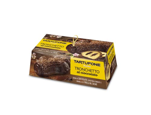 Motta Tartufone Tronchetto al Cioccolato Osterkuchen mit Schokolade 750g Backprodukt Oster-taube der italienischen Tradition von Bauli