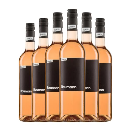 Baumann Demeter Cuvée Rosé Baden 75 cl Rosé-Wein (Karton mit 6 Flaschen von 75 cl) von Baumann