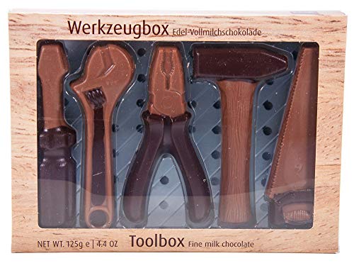 Baur Edelvollmilch-Schokolade Werkzeugbox, 125 grams von Baur