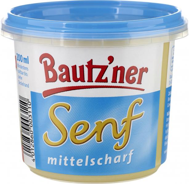 Bautz'ner Senf mittelscharf von Bautz'ner