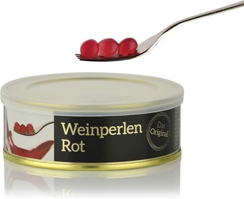 WEINPERLEN ROT 200g Dose - Made in Germany - direkt vom Winzer Tolles Gastgeschenk von Bavarian Liquids