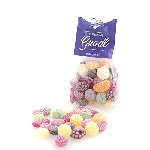 Bayrische Guadl, Süßigkeiten aus Bayern, Ausgefallene Geschenkidee von Bavariashop, 150 g Fruchtbonbon Mix von Bavariashop