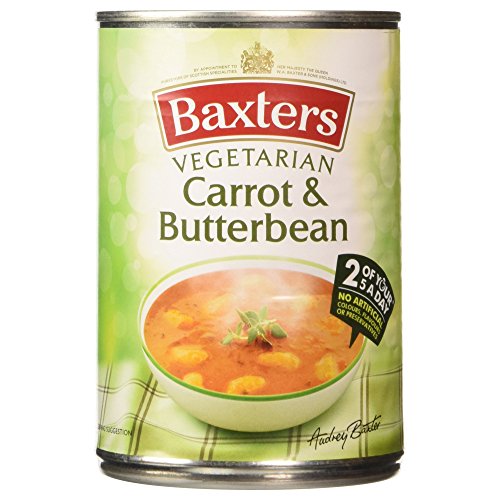 Baxters Vegetarian Carrot & Butterbean Soup 400g von Baxters