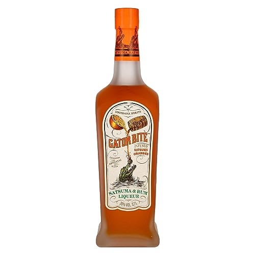 Gator Bite Satsuma & Rum Liqueur (1 x 0.7 l) von Bayou