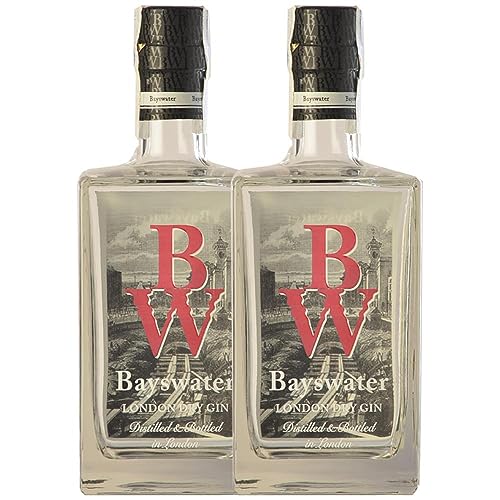 Gin Bayswater Gin 70 cl (Schachtel mit 2 Flaschen von 70 cl) von Bayswater Distillery