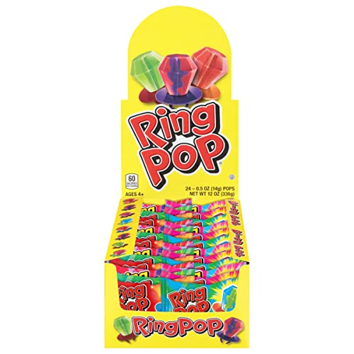 Bazooka Ring Pop Box, 0.50 Ounce (Pack of 24) von Bazooka