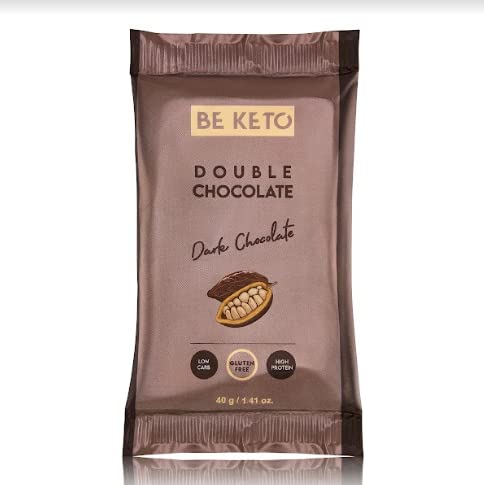 BeKeto™ Keto-Riegel – Double Chocolate – 40 g Low-Carb-Snack von Be Keto