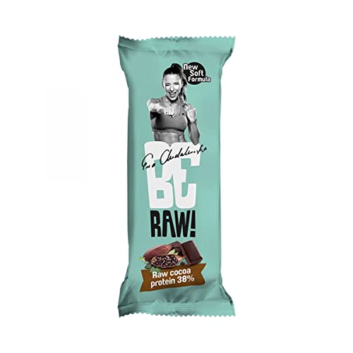 Eiweißriegel 38% roher Kakao 40 g Purella Food von Be Raw!