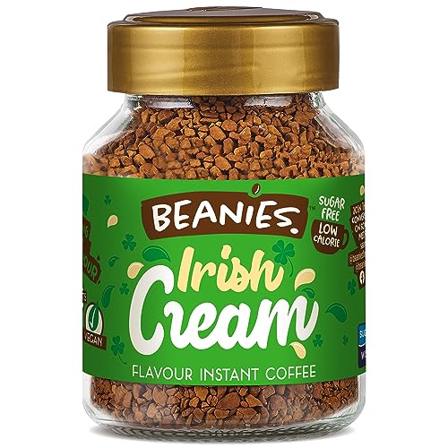 Beanies Irish Cream Flavour Instant Coffee 50g, 1 Stück von Beanies The Flavour Co