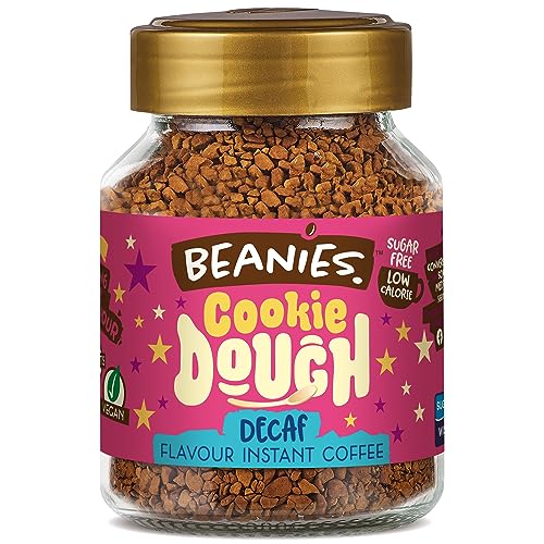 Beanies Natural Instant Coffe Cookie Dough Decaffeinated Flavour 50g von Beanies The Flavour Co