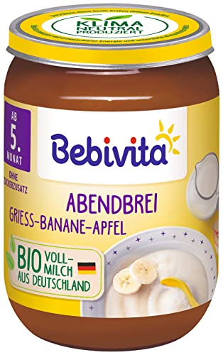 Bebivita Abendbrei Grieß-Banane-Apfel, 190 g von Bebivita